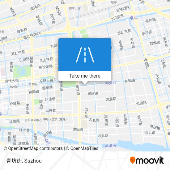 青坊街 map