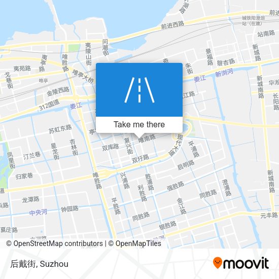 后戴街 map