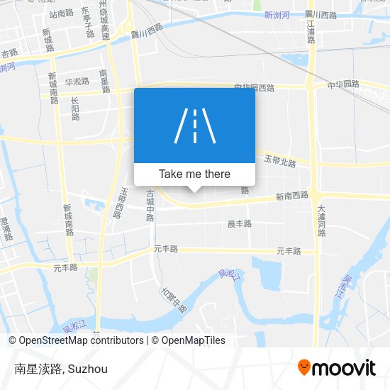 南星渎路 map