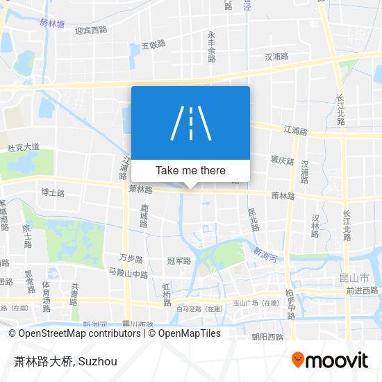 萧林路大桥 map