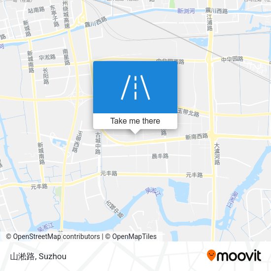 山淞路 map
