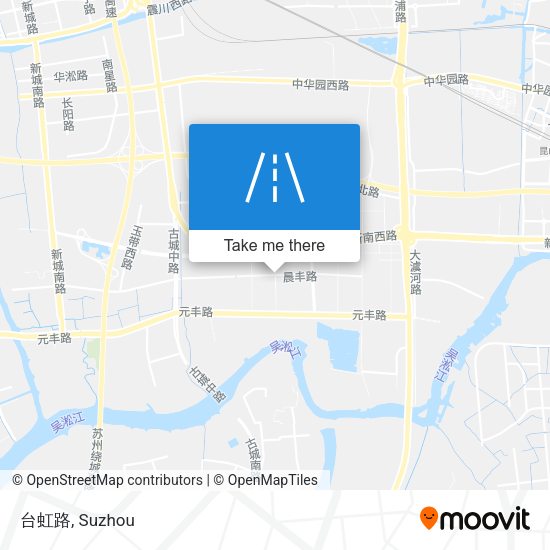 台虹路 map