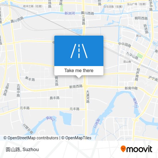 圆山路 map