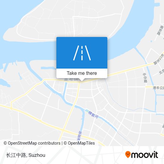 长江中路 map