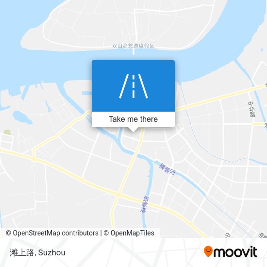 滩上路 map