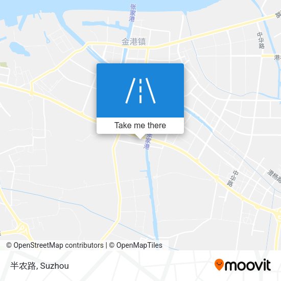 半农路 map