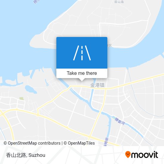 香山北路 map