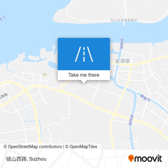 镇山西路 map