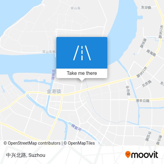 中兴北路 map