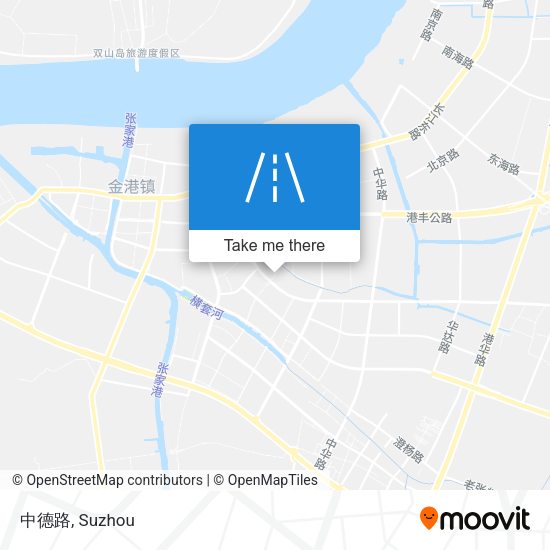 中德路 map