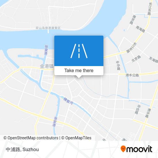 中浦路 map