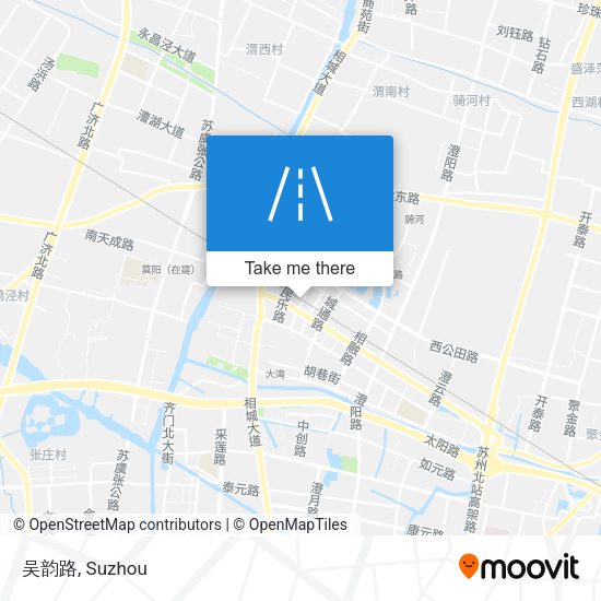 吴韵路 map