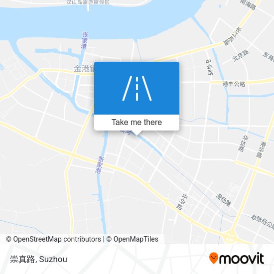 崇真路 map