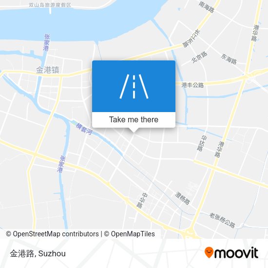金港路 map