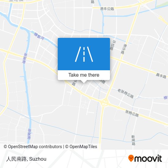 人民南路 map