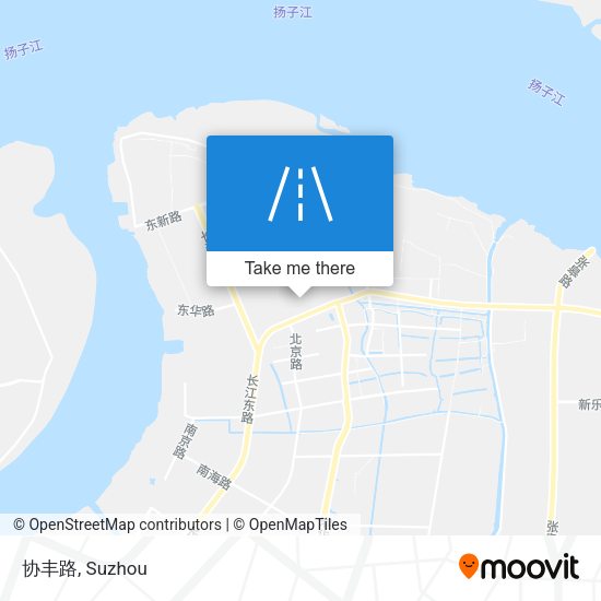 协丰路 map