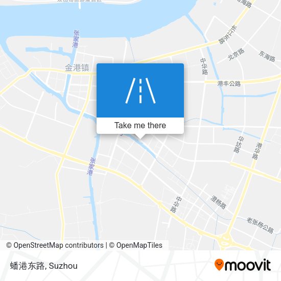 蟠港东路 map
