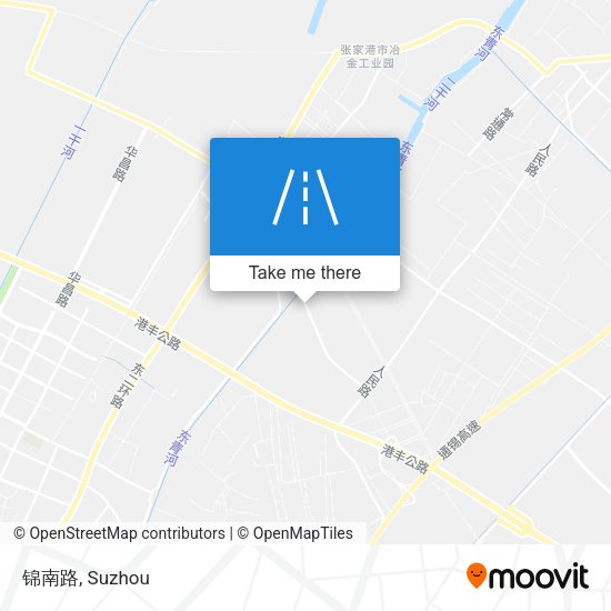 锦南路 map