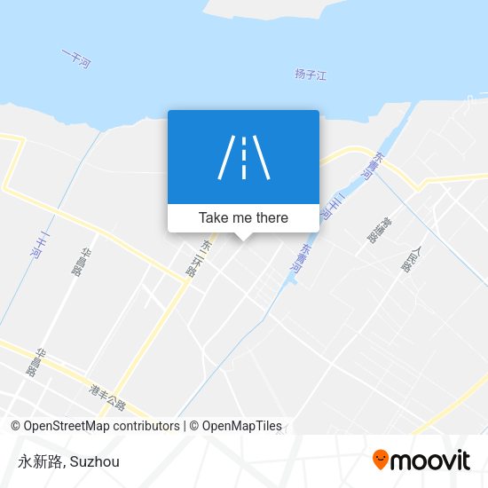 永新路 map