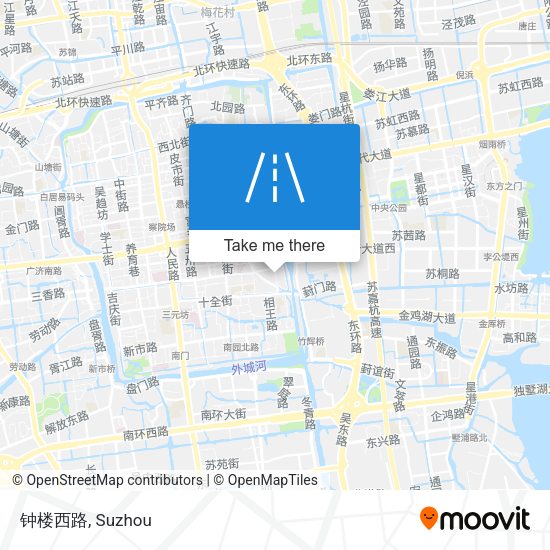 钟楼西路 map