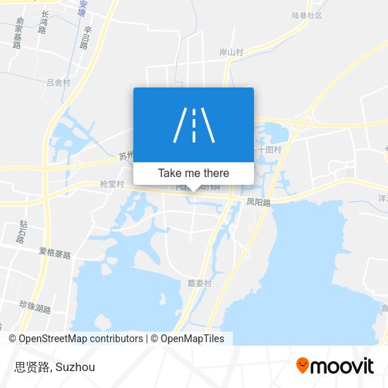 思贤路 map