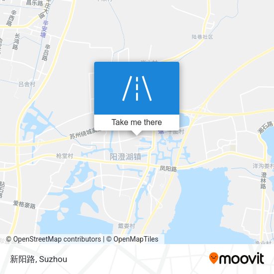 新阳路 map