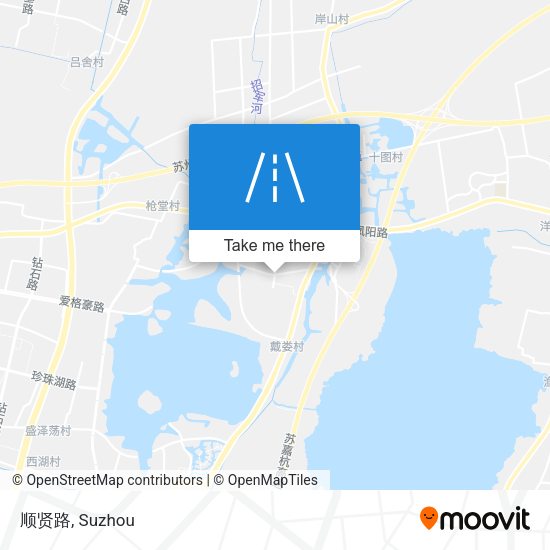 顺贤路 map