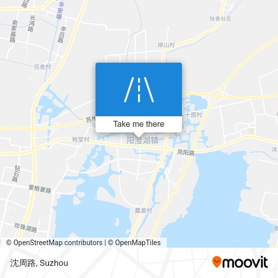 沈周路 map