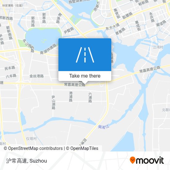 沪常高速 map