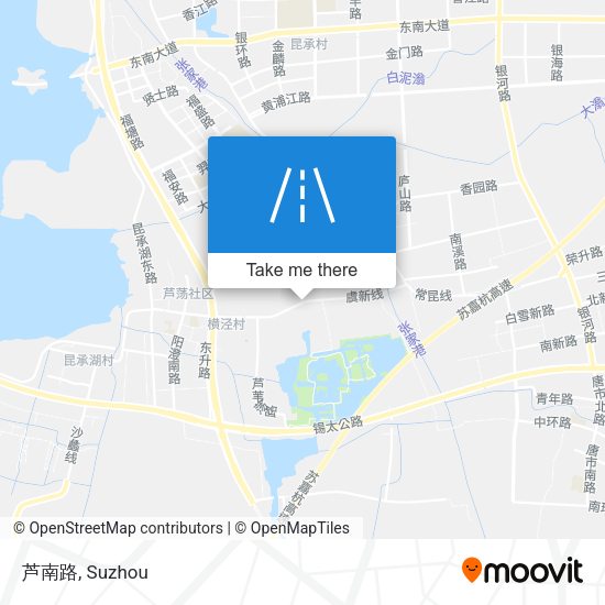 芦南路 map