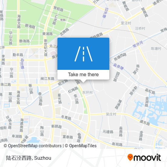 陆石泾西路 map