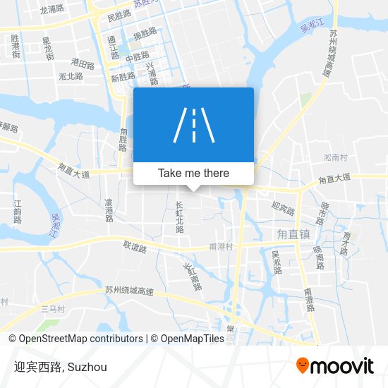 迎宾西路 map