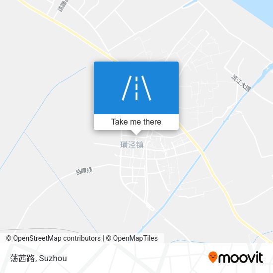 荡茜路 map