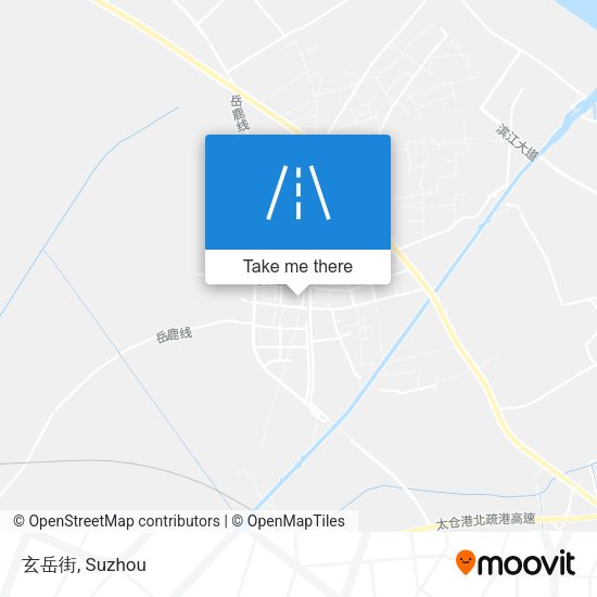 玄岳街 map