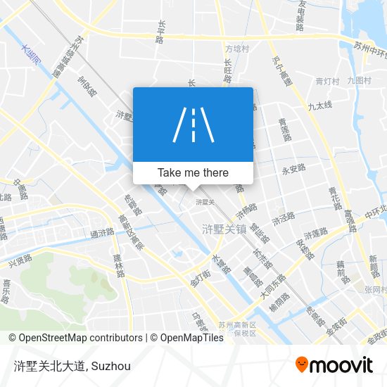 浒墅关北大道 map