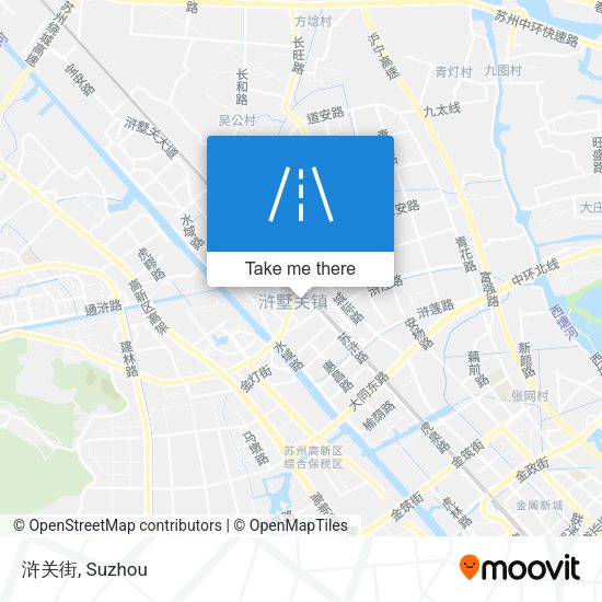 浒关街 map