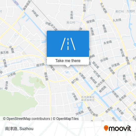 南津路 map