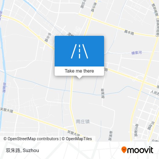 双朱路 map