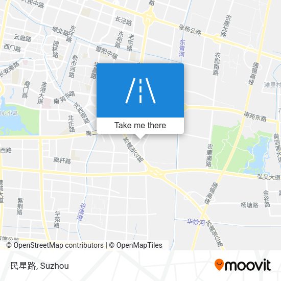 民星路 map
