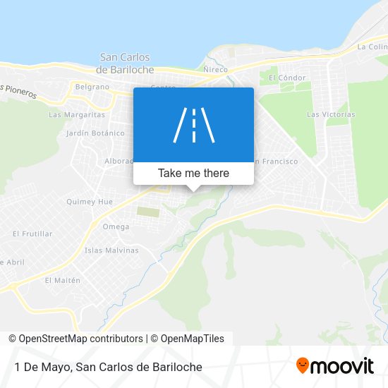 1 De Mayo map