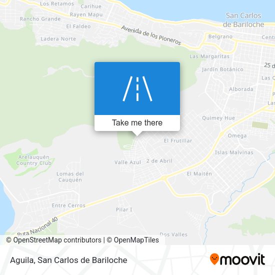 Aguila map