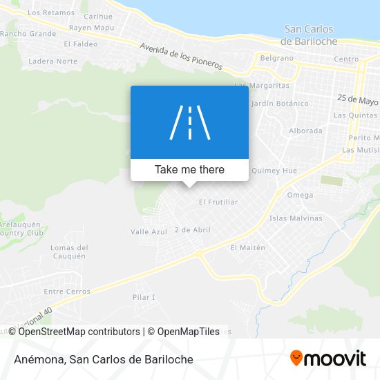 Anémona map
