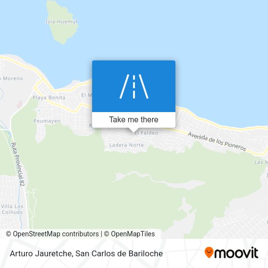 Arturo Jauretche map