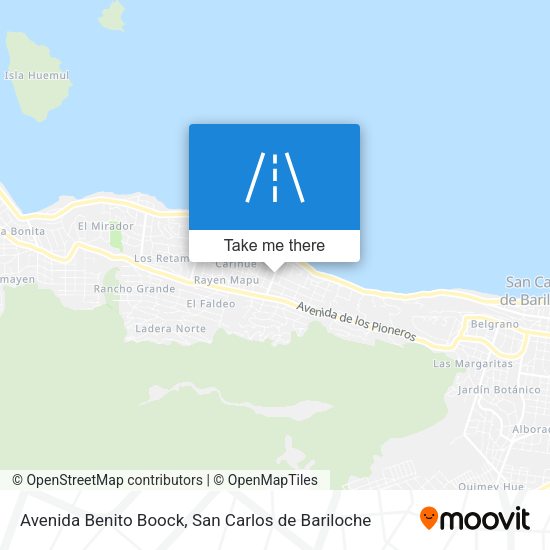 Avenida Benito Boock map