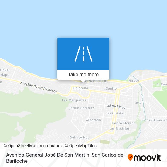 Avenida General José De San Martín map