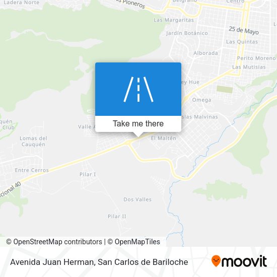 Avenida Juan Herman map