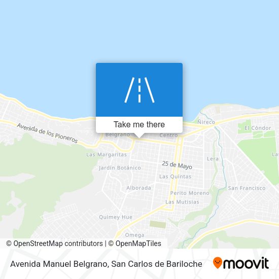 Avenida Manuel Belgrano map