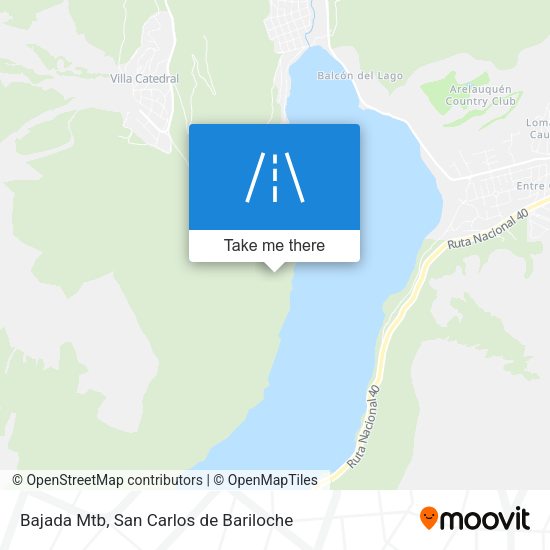 Mapa de Bajada Mtb