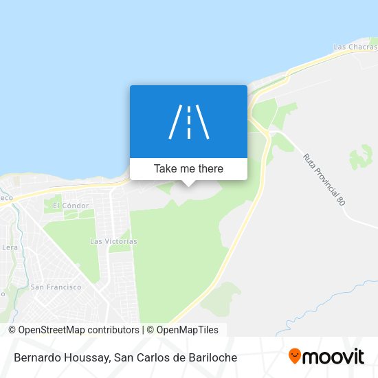Bernardo Houssay map