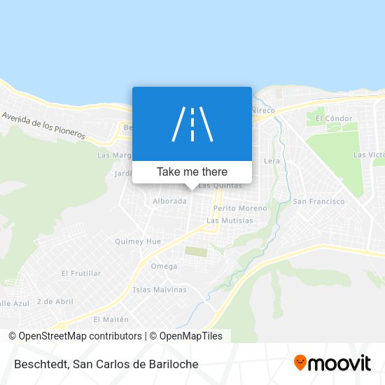 Mapa de Beschtedt